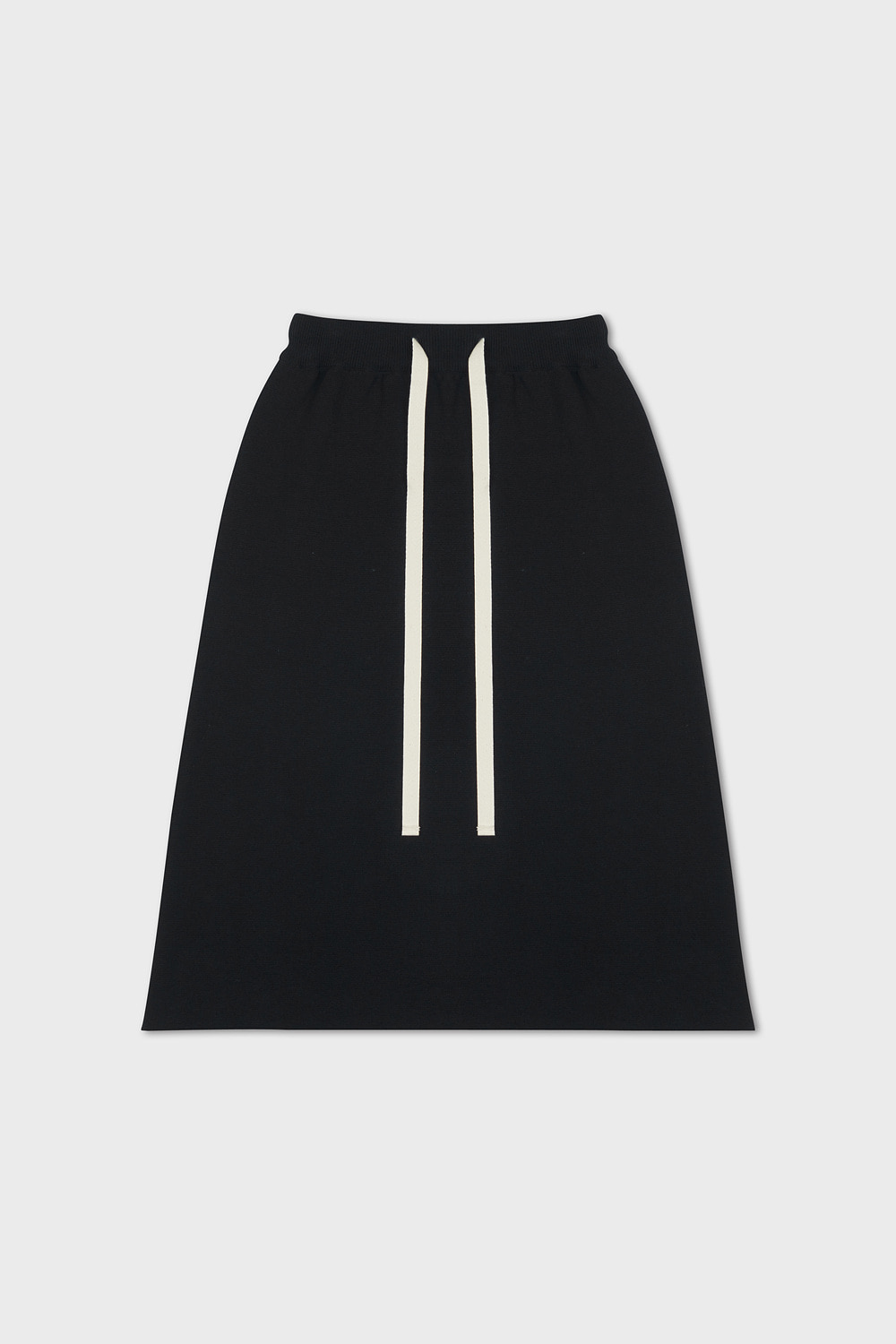 Knitted Sweat Skirt (black)