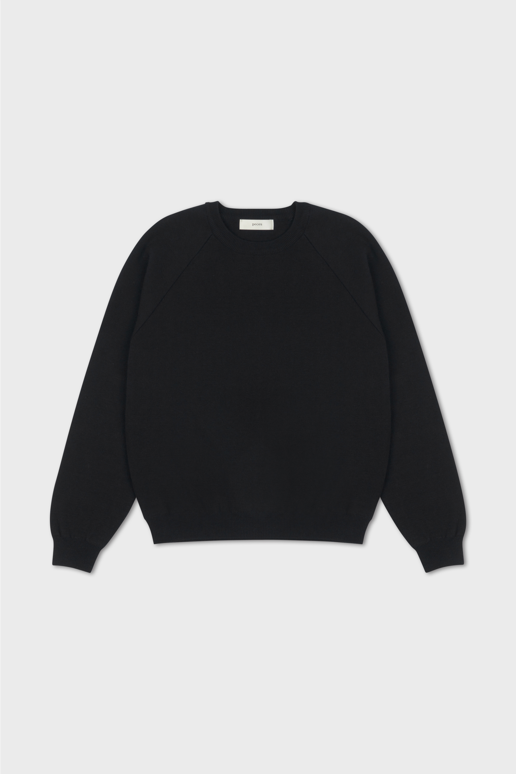 Knitted Sweat Top (black)